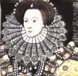 рисунок с портрета Елизаветы